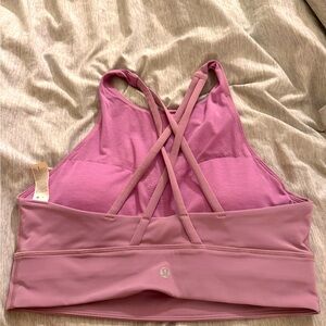 Lululemon sports bra lavender